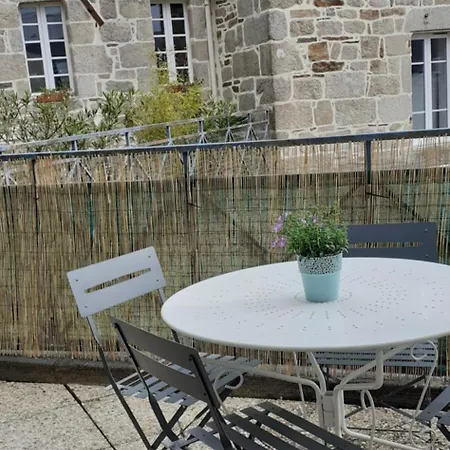 Appartement Terrasse Au Coeur De Pont L'Abbe Exterior foto
